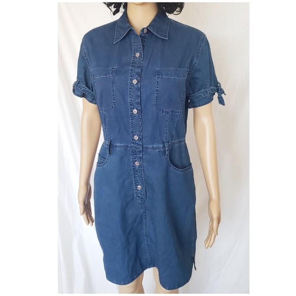 EMANUEL UNGARO Denim Dress - Picture 3 of 8